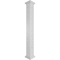 Ekena Millwork Craftsman Classic Square Non-Tapered Gypsum Fretwork Column w/ Crown Capital & Crown Base CC1210ENGYPCRCR - alternate 1